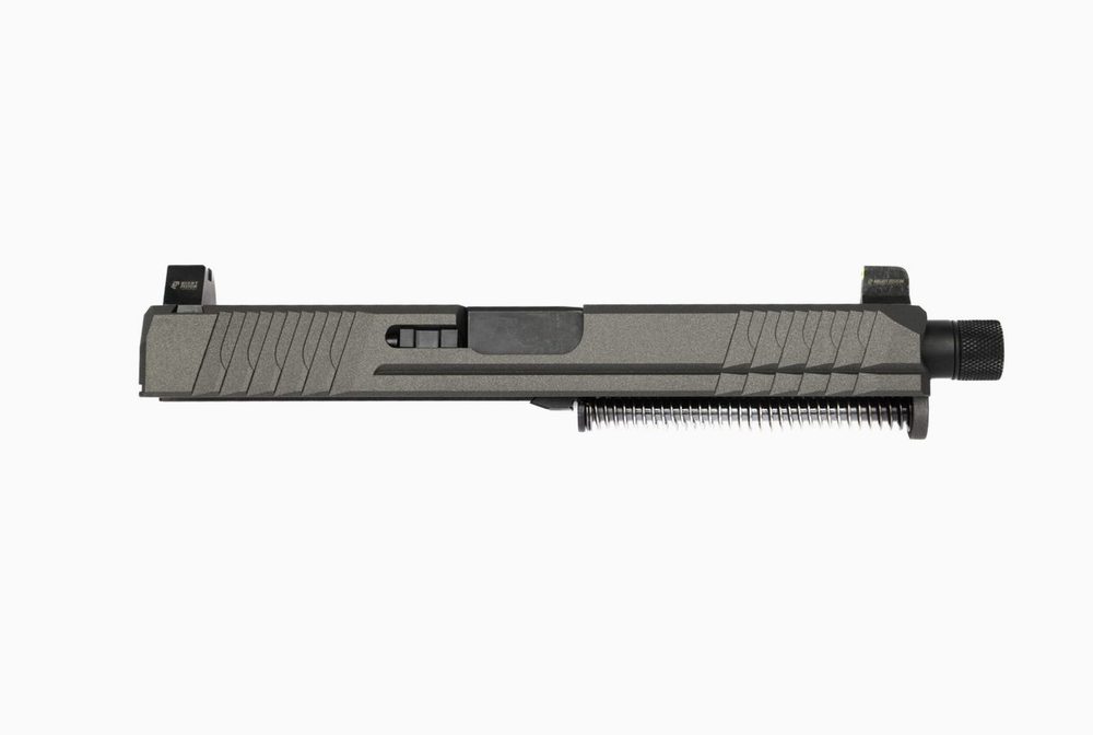 P80 Full Size Slide Assembly PF940V2 PFS9 OD Green