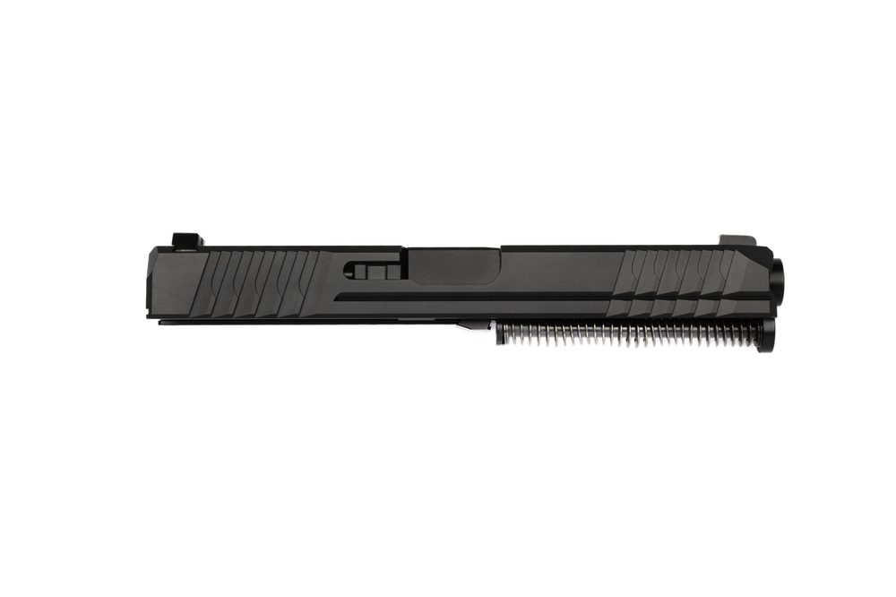 P80 Full Size Slide Assembly for PF940v2/PFS9 Frames - Black Finish
