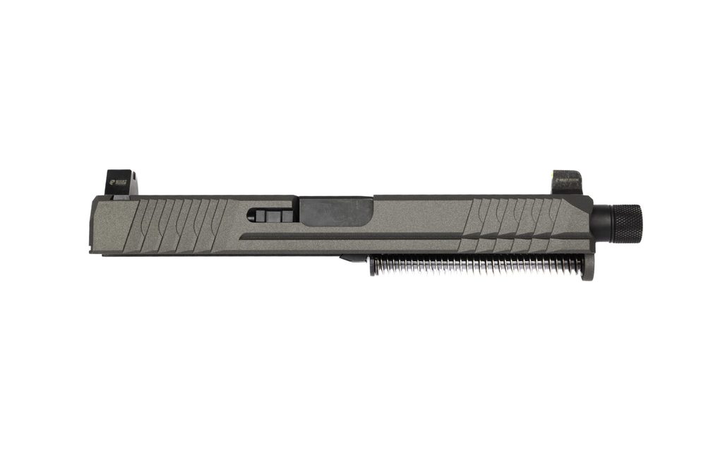 P80 Full Size Slide Assembly for PF940v2/PFS9 - OD Green