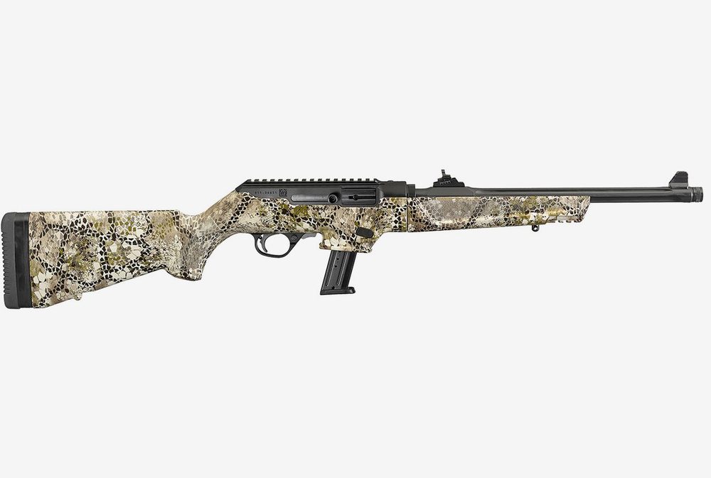 PC Carbine 9mm with Badlands Camo and Threaded Barrel