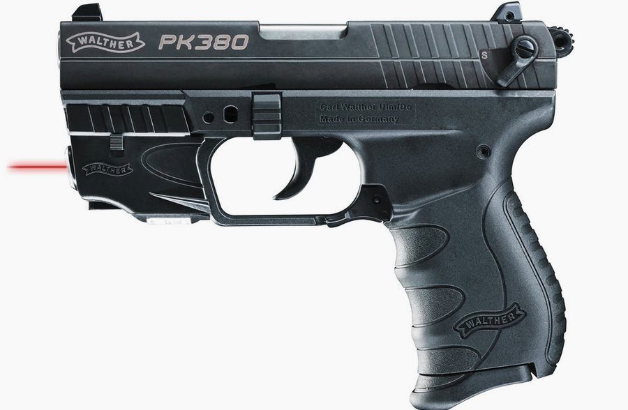 PK380 380 ACP Centerfire Pistol with Red Laser Sight