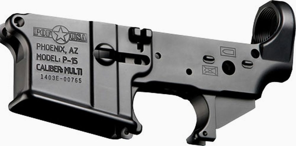 POF Puritan P15 AR-15 Stripped Lower Receiver, Tension Screws