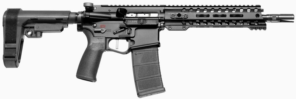 POF Renegade Plus Gen4 AR Pistol .223.5.56, 10.5" Barrel, Black, 30rd