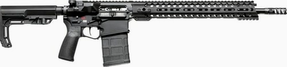 POF Revolution DI, .308 Win, 16.5" Barrel, 20rd, Direct Gas Impingement, 14.5" M-LOK Rail, Black