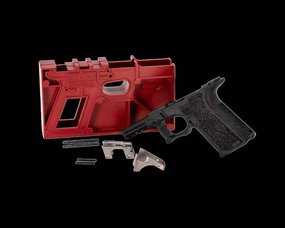 Polymer80 PF940C 80% Compact Bare Frame – Glock 19/23 Gen3 Compatible