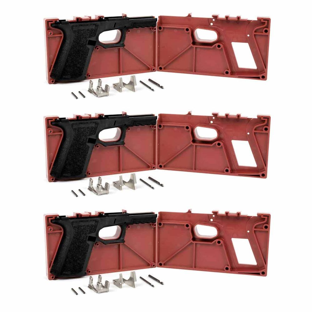Polymer80 PF940Cv1™ 80% Compact Frame and Jig Kit (Glock® 19/23 Compatible) - 3-Pack