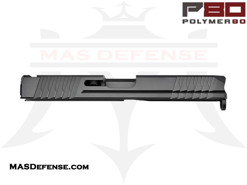 Polymer80 9mm Stripped Slide for Glock 17 Gen 3 - Cerakote Crimson Red | PF940V2 Compatible