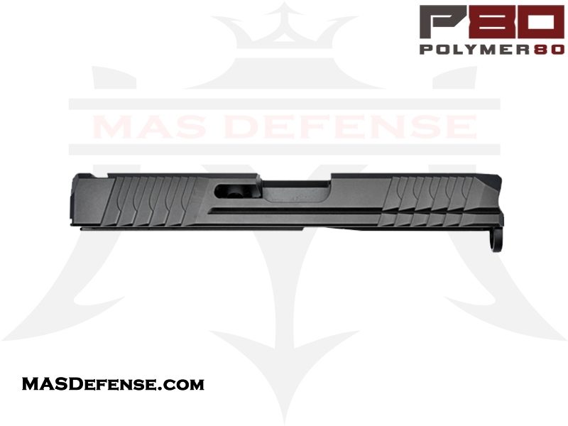 Polymer80 9mm Stripped Slide for Glock 19 Gen 3 - Cerakote Battleworn Zombie Green Finish