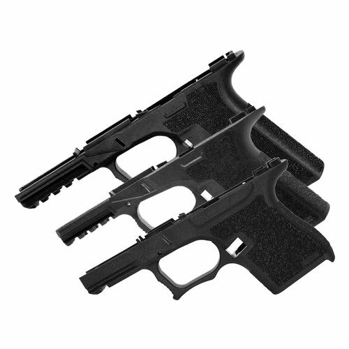Polymer80 PF940Cv1, PF940v2, and PF9SS 80% Frame and Jig Kit Bundle - Black