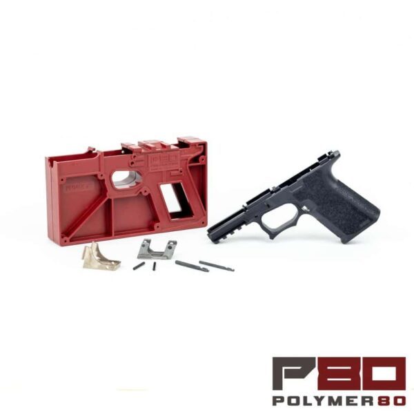 Polymer80 PF940SC Compact Pistol Frame Kit - 80% Lower Receiver for Glock 26/27/33