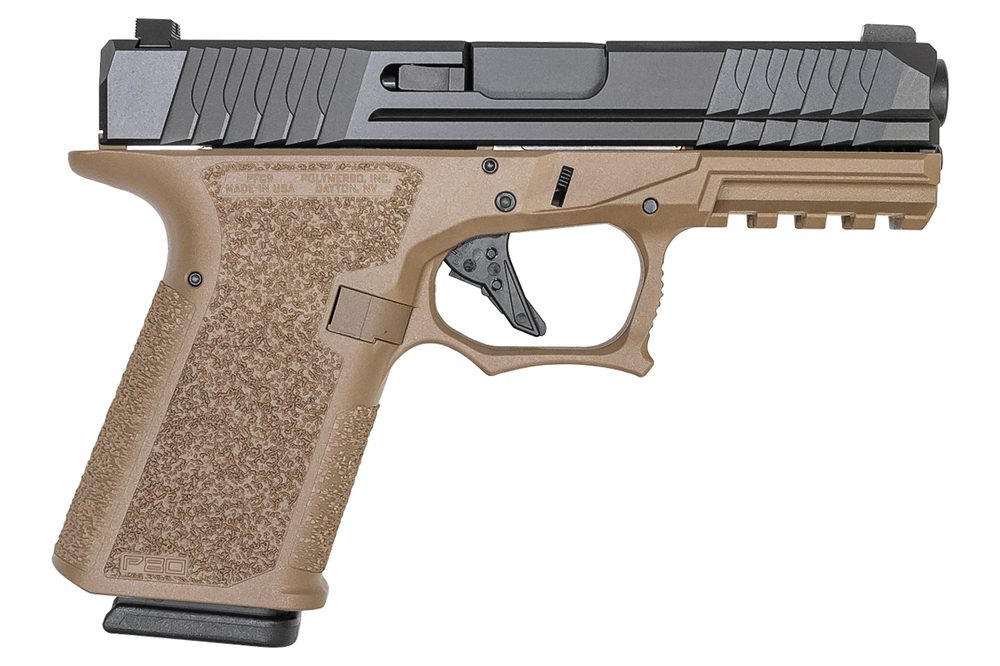 Polymer80 PFC9 FDE 9mm Pistol Frame Kit - Flat Dark Earth Finish