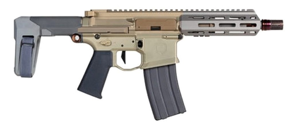 Q LLC Honey Badger AR-15 Pistol 300 Blackout 7" Barrel Flat Dark Earth