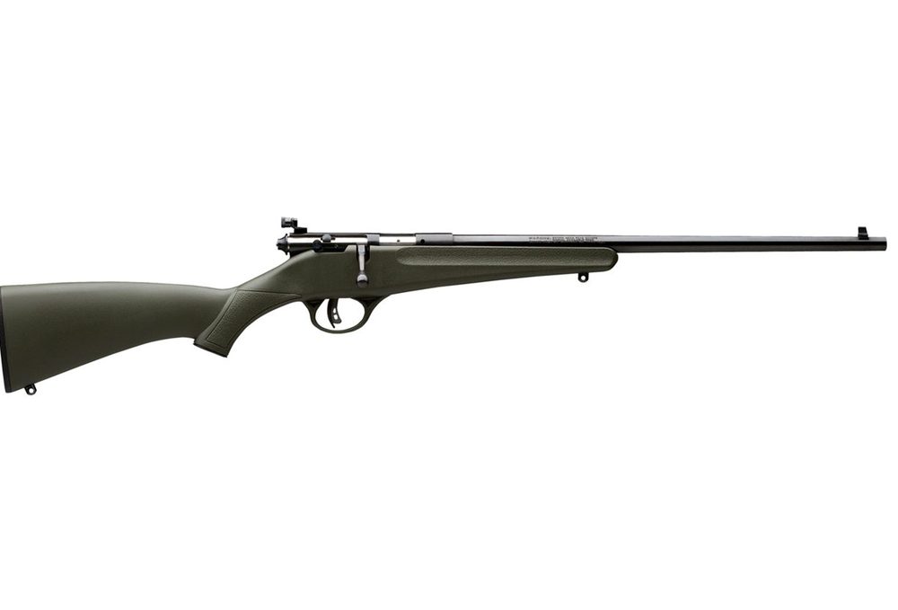Rascal Youth 22LR Bolt Action Rimfire Rife with Green Stock