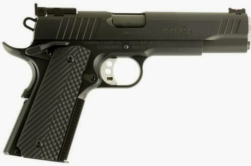 Remington 1911 R1 Govt Single 9mm 5" Barrel, Black G10 Grip Black S, 9 rd