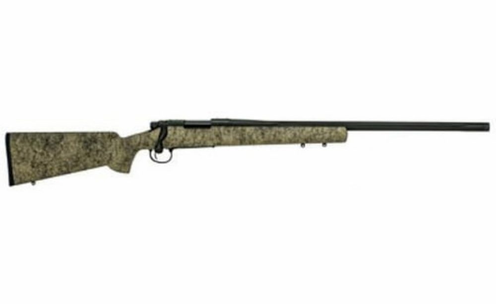 Remington 700 Gen 2 6.5 Creedmoor, 24" 5-R Black Cerakote Fluted Barrel, Sand Color HS Stock, X-Mark Pro Trigger