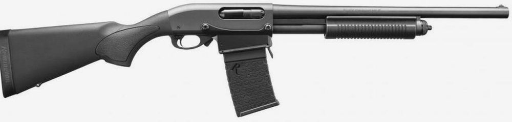 Remington 870 DM 12 GA, 18.5" Barrell, Black, 6 Rnd Detachable Mag