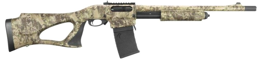 Remington 870 DM Predator 18" Barrel, 6 rd & 3 rd. mag, Kryptek Camo, Shur-shot stock; Trulock Chokes