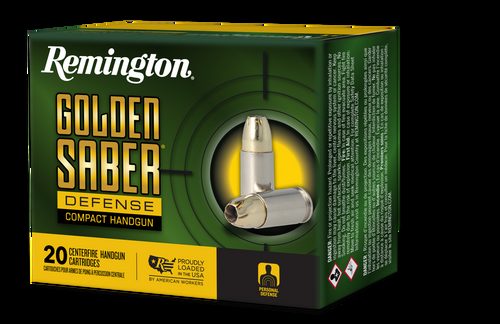 Remington Golden Saber Defense 380 ACP 102gr BJHP