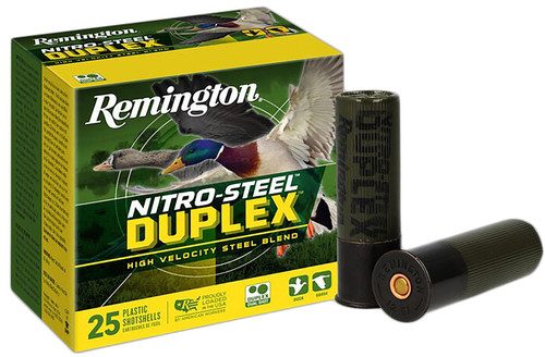 Remington Nitro-Steel Duplex 12 Ga 3" Shotgun Shells