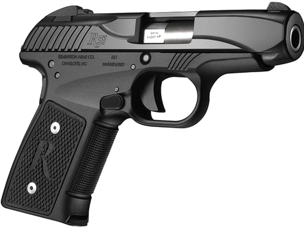 Remington R51 Sub Compact 9MM 3.4" Barrel Melonite Finish 7 Rd Mag