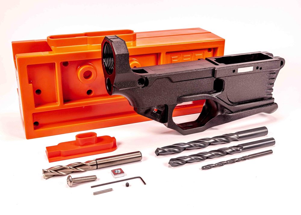 RL556v3 80% AR-15 Lower Receiver - Black - Unfinished Firearm Frame