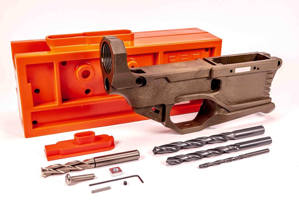 RL556v3 80% AR-15 Lower Receiver in OD Green - Unfinished Firearm Frame