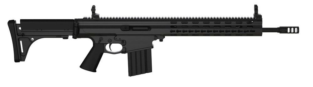 Robinson Arms XCR-M Competition Rifle 308/7.62 16" Barrel Keymod Rail, Black Finish, 30rd Mag