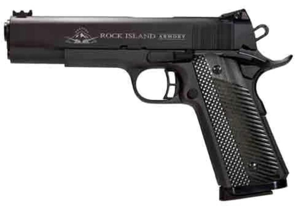 Rock Island Armory M1911-A1 FS Tactical II 9mm 5" VZ Grips Parkerized 9 Round