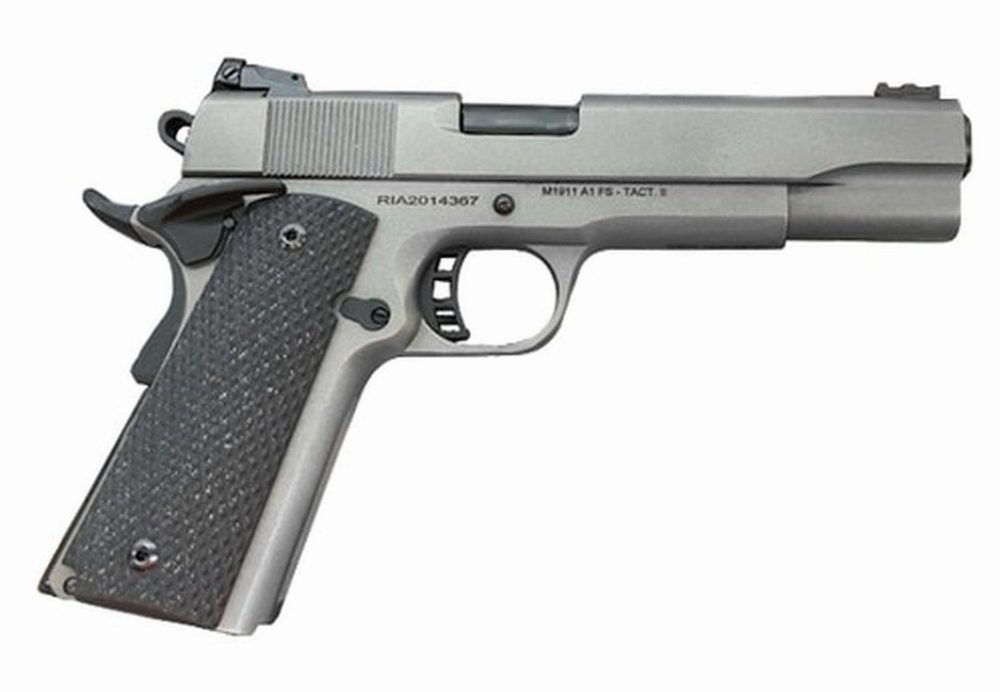 Rock Island Armory Ultra 10 1911 10mm, 5" Barrel, Gray Cerakote, G10 Grips, 8rd