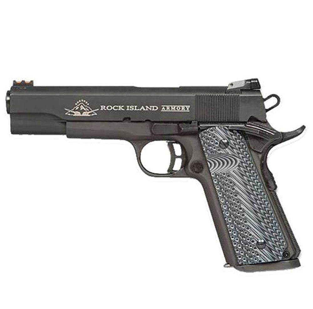 Rock Island Armory Ultra 10mm 4.25" Barrel Fiber Optic Front Sight G10 Grips 8rd Mag