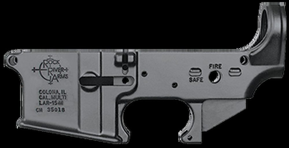 Rock River Arms AR-15 Lower Receiver, Multi-Cal Stripped, Top Tier