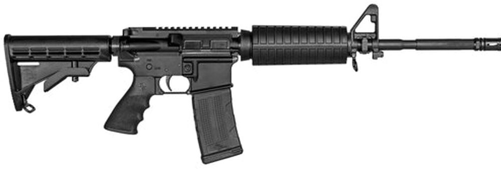 Rock River Arms LAR-15 Entry Tactical 223/5.56, 16" Chrome Lined Barrel, 6 Position Black Stock, Black, 30rd Mag