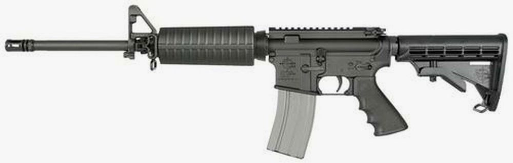 Rock River Arms LAR-15 Tactical A4 Carbine AR-15 16" Chrome Lined Barrel Upgrade, Flat Top, 30 Rd Mag