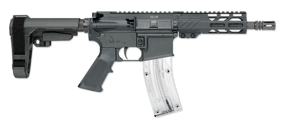 Rock River Arms LAR-22 .22 LR, 9" Barrel, Polymer Upper/Lower, SBA3, Black