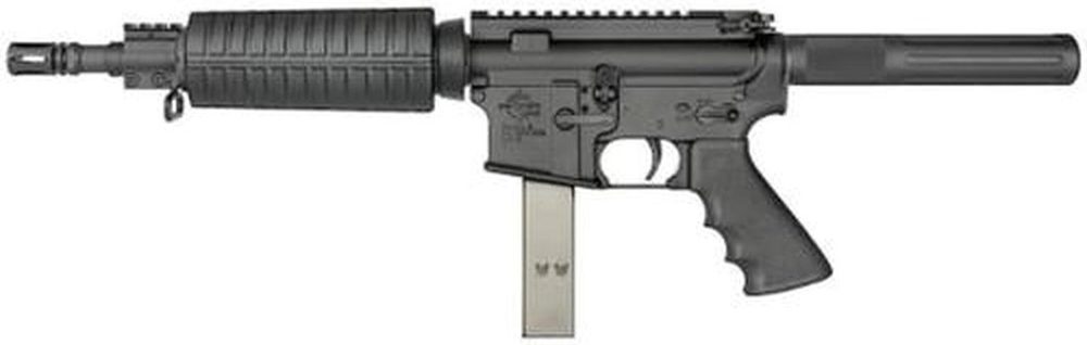Rock River Arms LAR-9 Pistol, 9mm, 10.5" Barrel, 32rd, Black