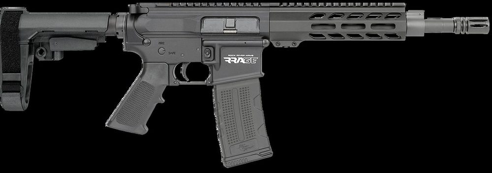 Rock River Arms RRAGE AR-15 Pistol 5.56/223 10.5" Barrel W/SBA3 Brace, 30rd Mag
