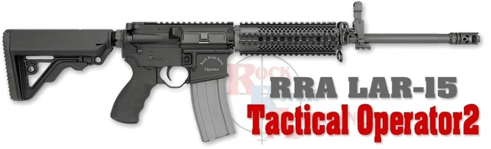 Rock River Arms Tactical Operator 2, AR-15 5.56/223, A2 Carry Handle, 30 Rnd Mag