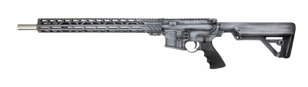 Rock River Arms Varmint AR-15 5.56/223 20" Heavy Barrel, RRA Operator Buttstock, 20 Rd Mag, Rockote Grey Distressed Finish