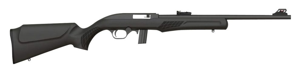Rossi, RS22, Semi-automatic Rifle, 22 LR, 18" Barrel, Olive Drab Green Finish, Synthetic Stock, 10Rd, Adjustable Fiber Optic Sights