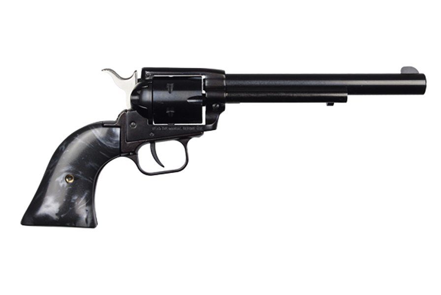 Rough Rider 22LR/22WMR Rimfire Revolver with Satin Black Finish and Camo Laminate Grips