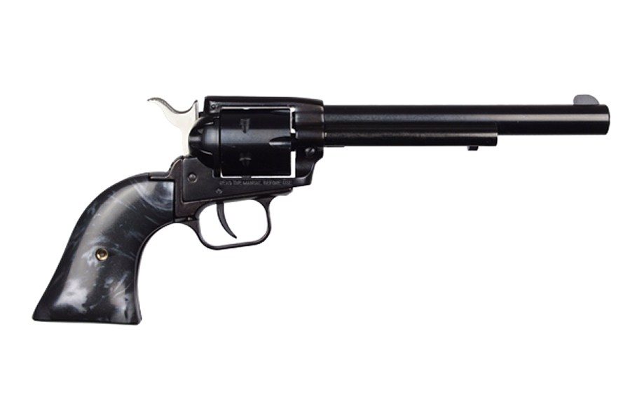 Rough Rider 22LR Rimfire Revolver with Black Pearl Grips