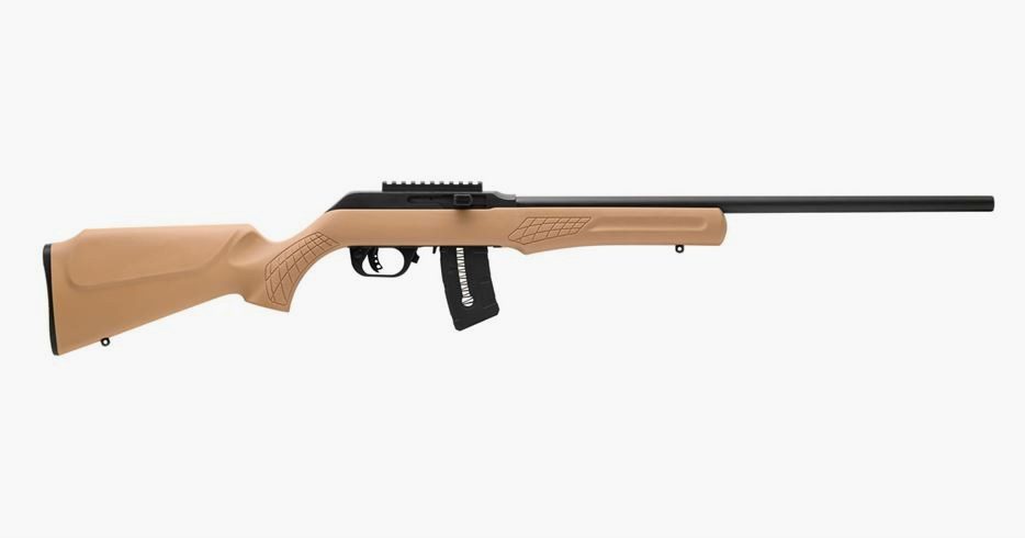 RS22 .22 WMR Rimfire Rifle with Tan Stock