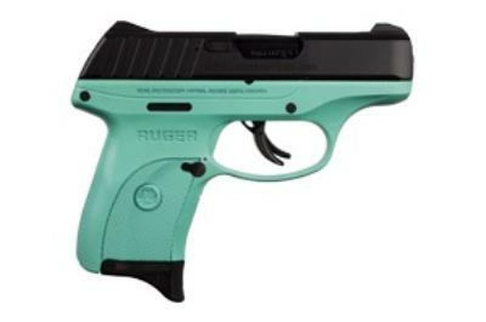Ruger EC9s 9mm Turquoise Frame Pistol