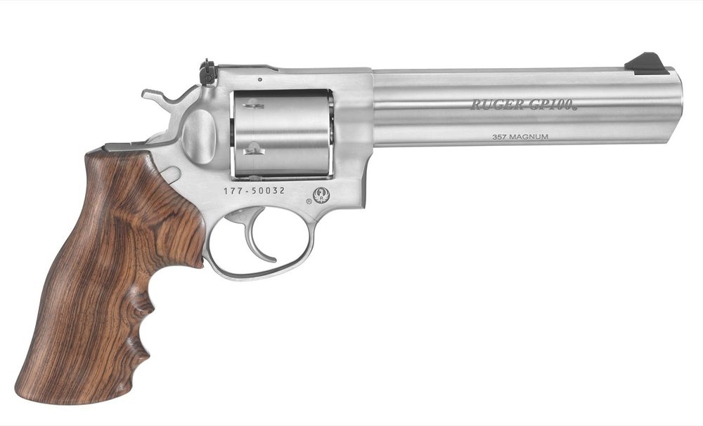 Ruger GP100 357 Mag/38 Spec 6.5" Stainless Revolver