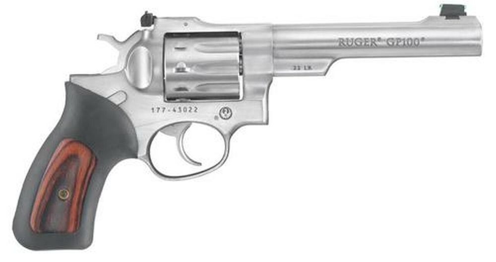 Ruger GP100 22LR 5.5" Barrel Double Action Revolver