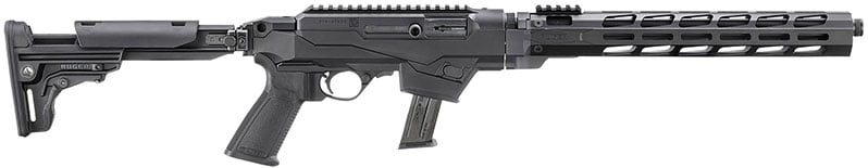 Ruger PC Carbine 9mm 16.12" Flt HG BlkSyn 10r