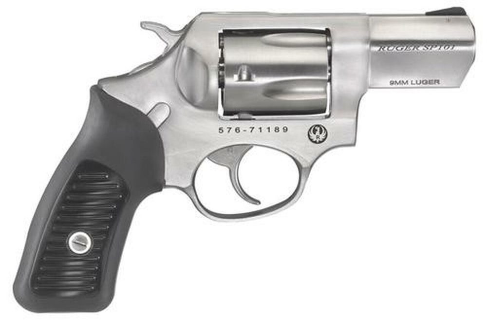 Ruger SP101 9mm 2.25" Stainless Barrel
