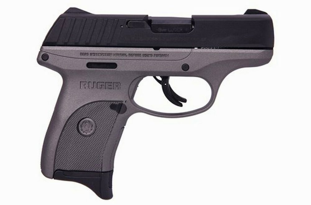 Ruge EC9S Pistol, 9mm, 3" Barrel, Tungsten Cerakote Finish, 7rd Mag