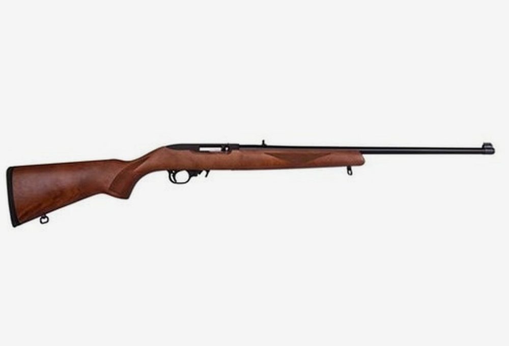 Ruger 10/22 22LR, Blued/Wood, Deluxe Sporter-Style Stock