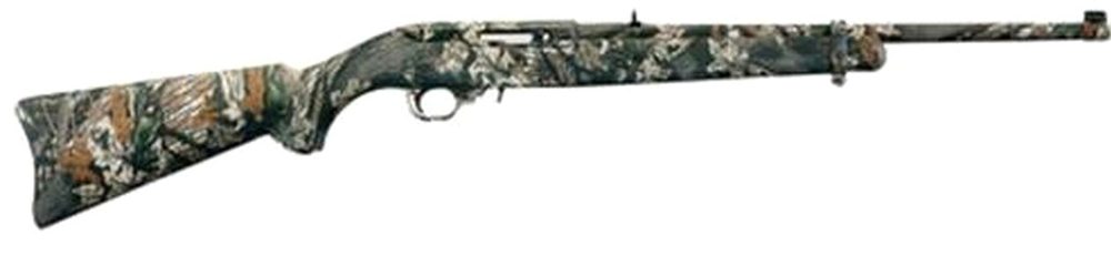 Ruger 10/22 Carbine, 18.5", Full Mossy Oak Break Up Camo on Stock and Barrel